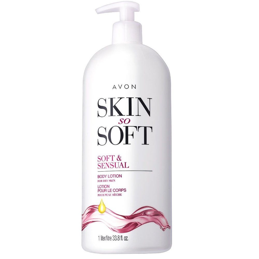 Avon Skin So Soft - Soft & Sensual 33.8 Fluid Ounces Bonus-Size Body Lotion